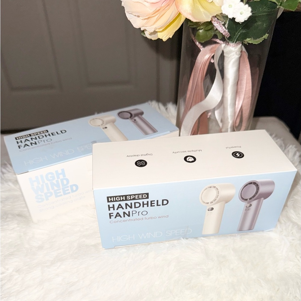 NIB - Portable High Speed Handheld Fan
